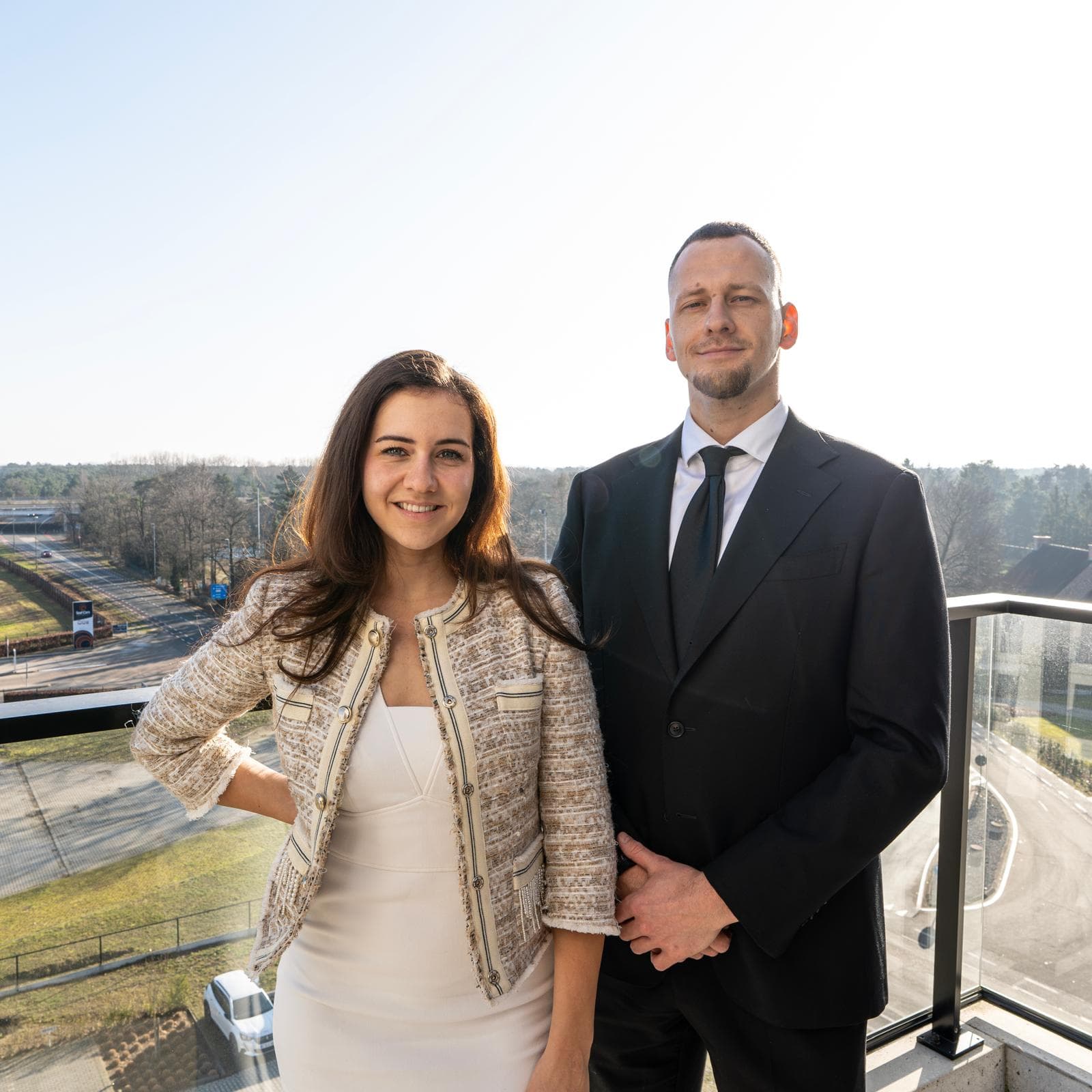 Donna en Gert van Dubaivest