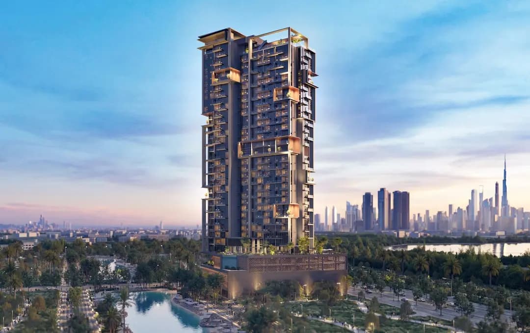 Render van The Highgrove in MBR City Dubai