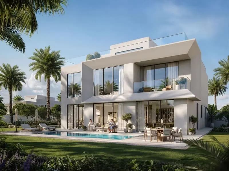 Render van The Palace Villas Ostra door Emaar
